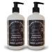 Golden Goat Farms Frankincense & Golden Myrrh Scented Body Lotion with Goat's Milk 12 Oz (2 Pack)