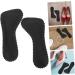 Self-Adhesive High Heel Pads - Wear-Resistant Compact Insoles | Portable Foot Pads for Comfort | Black 18.50X8.00X0.30CM - Buy Online on GoSupps.com