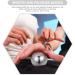 Frcolor 2-Pack Stainless Steel Massage Balls - Fitness & Health Chatting Toys - Durable Metal Handballs - Buy Online on GoSupps.com