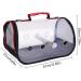 Kitabetty Bird Carrier Bag Lightweight Bird Carrier Parrot Carrier Parrot Travel Bag Breathable Bird Outgoing Bag Bird Travel Cage Transparent Parrot Handbag with Bird Stand Stick 32 17 18cm - Buy Online on GoSupps.com
