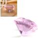 MUNEFE Diamondsly Glass Crystal Drill 2 Color Nail Art Display Glass Crystal Drill for Decorating Rooms and Other Shot Models(60MM pink) - Buy Online on GoSupps.com