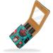 Buy Cartoon Pirate Ocean Theme Leather Lipstick Case Mini Lip Gloss Organizer with Mirror | International Shipping Available - Buy Online on GoSupps.com