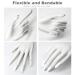 Flexible Silicone Practice Hand for Acrylic Nails - Durable Nail Tech Essential White - Buy Online on GoSupps.com
