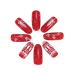 Brishow Christmas Artificial Nails - 24 Ballerina Red Press-On Acrylics for Women & Girls - Buy Online on GoSupps.com