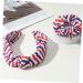 Ipetboom 1 Set American Flag Headband Hair Scrunchies Wide Headbands for Women Elastic Hair Ties Hair Accessories Women Headdress 4th of July Headpieces Red White Blue Satin Holder Miss - Buy Online on GoSupps.com