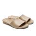OKABASHI Women's Cruise Slide Sandal | Contoured Footbed w/Arch Support for All-Day Comfort | Lightweight & Waterproof Design | Sustainably Made in The USA 11 Chai