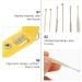 Ear Wax Removal Tool Set with Silicone Ear Plugs - Golden 11.5X2.7X1cm - Buy Online on GoSupps.com