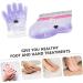 Healvian 2paires Therapie De Cire Beaut Pour Mains Couvre-cire Lavande Pour Soins Cosm tiques Et Relaxation Soin Professionnel Domicile - Buy Online on GoSupps.com