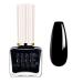MEITREND Black Nail Polish - 12 ml - Extreme Black Quick-Drying Nail Polish - Non-Toxic Water-Based Nail Polish for DIY - Highly Pigmented Nail Polish for Nail Art - Nail Polish