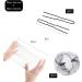 Shakeel 30pcs Invisible Hair Nets with 20pcs U Shape Pins - Black Mesh Ballet Bun Nets for Women Dancer Cook Caterers - Buy Online on GoSupps.com