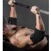 Elbow Wraps for Weightlifting & Powerlifting - 47 Nylon Straps for Men & Women | Joint Stability & Injury Recovery - 1 Pair - Black - Buy Online on GoSupps.com