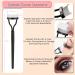 KINGMAS 5-Piece Makeup Brush Set for Eyeliner, Eyebrows, and Lashes - Brow Comb, Grooming Tool - Buy Online on GoSupps.com