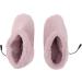 Comforting Heated Foot Warmer - USB Electric Plush Heat Shoes in Pink for Cozy Winter Relaxation - Buy Online on GoSupps.com
