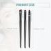 VOCOSTE 3pcs Makeup Brush Set - Eyebrow Eyeliner & Smudger Brushes for Liquid Eyeshadow & Eyebrow Powder - Premium Wooden Handle Makeup Tools - Buy Online on GoSupps.com