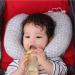 Infant Travel Cushion Pillow - Sky Blue Neck Support for Car Seat, Stroller & Toddler Comfort - Buy Online on GoSupps.com