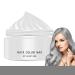 Ghjkldha Hair Color Wax 30ml Hair Color Wax Washable Color Mud Styling Cream for Teens Festivals Parties Cosplay White A