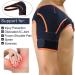 Adjustable Shoulder Brace for Men & Women - Breathable Compression Support Strap - Ideal for Sports & Gym - Buy Online on GoSupps.com
