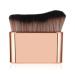 Molain self -tanner brush large Kabuki brush for the body Sunless tanner make -up brush facial make -up brush for primer rouge shadow bronzer rose gold