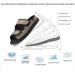 LEEWEE Diabetic Sandals - Adjustable Memory Foam Slippers for Swollen Feet - Brown (Size 40) - Buy Online on GoSupps.com