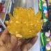 Natural Yellow Crystal Cluster Electroplated Quartz Crystal Cluster Suitable for Home HOMEZHOU 350-400g - Buy Online on GoSupps.com