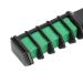 Temporary Hair Chamber Comb - Portable Disposable Hair Color Pencils for Cosplay | Dark Fluorescent Green - Buy Online on GoSupps.com