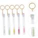 PLAFOPE 10 Pcs Keychain Mascara Brush Empty Mascara Wand Eyelash Brush with Tube Empty Mascara Container - Buy Online on GoSupps.com