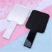 KVSERT 2X Handheld Cosmetic Mirror Barbers Beauty Hair Hairdressers Barbers Mirror Black - Buy Online on GoSupps.com