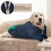 Meioro Zipper Hooded Pet Clothing for French Bulldog Pug Husky Collie - Blue 3XL - Buy Online on GoSupps.com