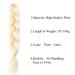 613# Blonde Braiding Hair Extensions - 24 Inches, Synthetic Fiber, 100g/bundle (3 Bundles/Pack) for Women - Buy Online on GoSupps.com