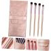 Baluue 1 4pcs Eye Makeup Brushes Blending Brush Kit Mini Brush Beauty Brush Eye Shade Brush Plastic Pink - Buy Online on GoSupps.com