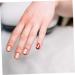 FOMIYES Shiny Nail Stickers 1 Glass Chip Self Made Flakes 3d Retro Vase 0.5X0.3cm transparent - Buy Online on GoSupps.com