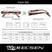 Buy Kerecsen Reading Glasses for Women - 5 Fashion Pairs with Spring Hinge & 2.0x Magnification - Stylish & Comfortable International Shipping - Buy Online on GoSupps.com