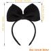 Bow Headbands Headdress for Women and Girls Perfect Hair Accessories for Alice in Wonderland Cosplay (Black) - Buy Online on GoSupps.com