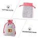KOMBIUDA Drawstring Bag 1 Set Christmas Hanging Cloth Bag 24 Day Advent Calendar Cotton Christmas Bag Number Burlap Bag - Buy Online on GoSupps.com