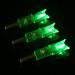 6PCS Green Lighted Nocks for .300''/7.62mm Crossbow Bolts - Half Moon Style Archery Nocks (Pack of 6) - Buy Online on GoSupps.com