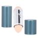 JTLB Oil Absorbing Roller Portable Volcanic Stone Facial Roller for Massage Skincare Makeup Efficient in Removing Excess Oil for Clearer Skin (Oil Absorbing Roller Ball - Matt Blue)