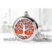 Aromatherapy Essential Oil Diffuser Necklace - Tree of Life Stainless Steel Locket Pendant - Buy Online on GoSupps.com