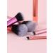 Travel Makeup Brushes Set - 10pcs Mini Cosmetic Brush Kit with Bag | Small Multi Color Face & Eye Brushes - Buy Online on GoSupps.com