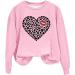 oelaio Valentine's Day 2024 Women's T-Shirts Long Sleeve Casual Valentines Shirts Fashion Loose Fit Tee Tops Dressy Spring - Buy Online on GoSupps.com
