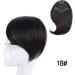 Side Bangs Clip in Hair Extensions Front Side Fringe One Piece Remy Straight Hairpiece Accessories by RemeeHi #613 Light Blonde - Buy Online on GoSupps.com