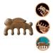 CLISPEED Green Sandalwood Massage Comb - Antistatic Wooden Hair Comb for Relaxation & Healthy Hair - Buy Online on GoSupps.com