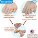 Chiroplax Tailor's Bunion Corrector Pads - Pain Relief Pinky Toe Straightener Separator Kit - Buy Online on GoSupps.com