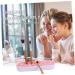 Angoily Pink Silicone Makeup Brush Storage Box - Organizer & Holder for Cosmetics | 28X5CM | Ideal for International Shipping - Buy Online on GoSupps.com