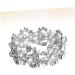 Shop Sewoart Women's Pearl & Crystal Rhinestone Bracelet | Elegant Anniversary Gifts & Bridal Accessories - Buy Online on GoSupps.com