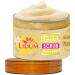 Face & Body Scrub with Gold Dust & Olive Oil | Gentle Exfoliating Acne Scrub | Reduce Dark Spots & Enhance Natural Brightness - 250 gm - Buy Online on GoSupps.com