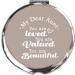Aunt Gifts from Niece Nephew - You are Loved, Valued, Beautiful Makeup Mirror | Best New Aunt Gift - Buy Online on GoSupps.com