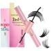 Lash Cluster Glue - Lash Seal Bond Gluse - Dual-Ended Long Lasting DIY Eyelash Extensions Adhesive Individual Lash Glue for Sensitive Eyes and Cluster Eyelash Pinnkl - Buy Online on GoSupps.com
