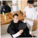 HONMEET Set 4 Hairdressing Tools Set Haircut Neck Brush Hair Color Apron Hair Coloring Apron Salon Hair Brush Haircutting Strips Hairdressing Apron Barber Gown Hairdressing Cape Plastic - Buy Online on GoSupps.com