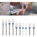 Cuticle Remover Bits High Strength Grinding Polishing Portable Polish Removal Drill Bit with Storage Box for Home for Nail Artist - Buy Online on GoSupps.com
