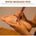 Coheali Wooden Acupuncture Rod - Double ST Massage Tool for Body Shaping Foot & Hand Relief Yoga & Meridian Therapy - Buy Online on GoSupps.com
